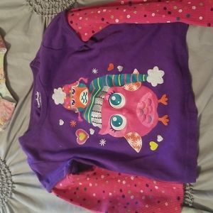 Long sleeve owl shirt